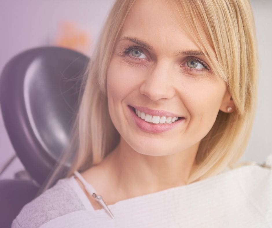 root canal treatment | woman smiling
