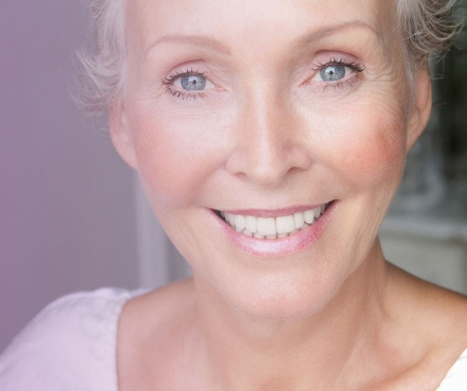 dental implant-retained dentures | woman smiling